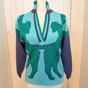 NWOT Emily McCarthy Lioness Lolli sweater women’s XS